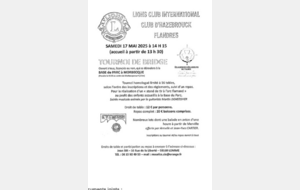 Tournoi du 17 Mai organisé par le Lions Club d'Hazebrouck 