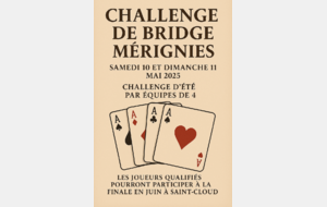 Challenge /4 d'été 10 et 11 Mai 2025 à Mérignies