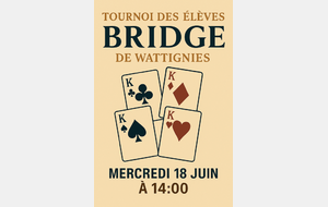 Tournoi des élèves le 18 Juin à Wattignies