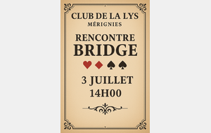 Rencontre amicale Cercle de la lys / Mérignies le 3 Juillet 