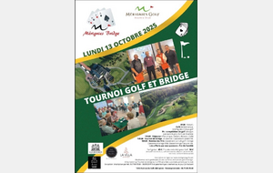 GOLF / BRIDGE du 13 Octobre à Mérignies 