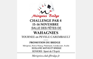 Challenge par 4 à Wahagnies 15 et 16 Novembre 