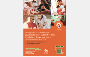 Tournoi caritatif du vendredi 13 février 2026 à l’ESC 14:00