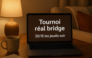 Club de Mérignies Real bridge les jeudis soir 20:15
