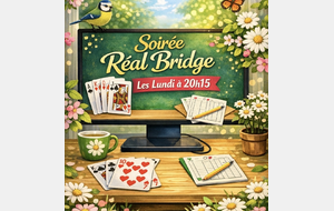Club de Mérignies Real bridge les lundis soir 20:15