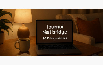 Club de Mérignies Real bridge les jeudis soir 20:15