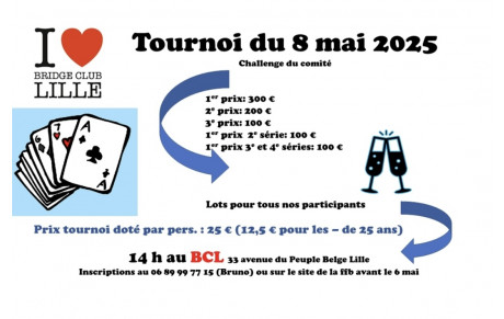 Tournoi du 8 Mai à LILLE