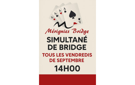 Tournois 🏟️ Simultanés les Vendredis de Septembre 