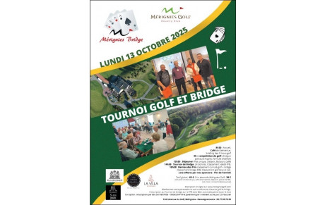 GOLF / BRIDGE du 13 Octobre à Mérignies 