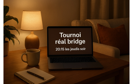 Club de Mérignies Real bridge les jeudis soir 20:15