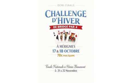 Challenge par 4 à Mérignies à l’ESC  les 17 et 18 octobre